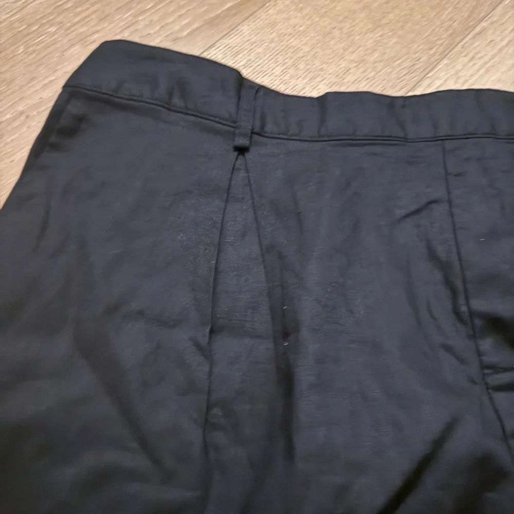 Ava & Viv NWT pull on Linen Black Shorts 1x - Picture 5 of 5